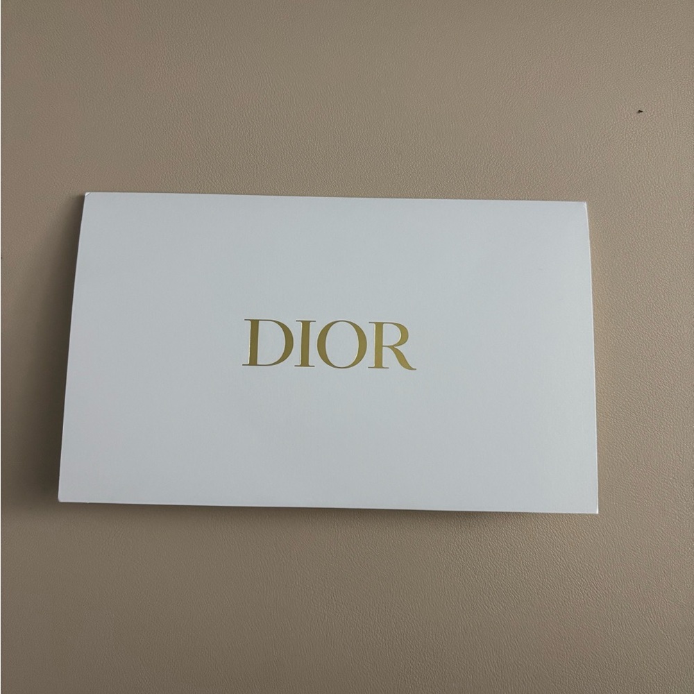 Dior White Designer Envelope